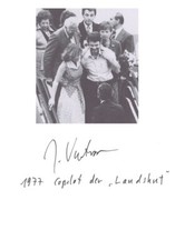 JÜRGEN VIETOR - Autogramm orig. - Pilot zur ...