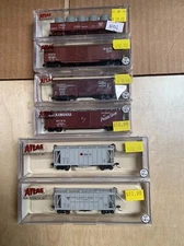 Atlas N Scale Trainman lot of 6
