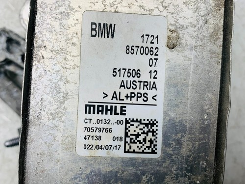 BMW M140i GEARBOX OIL COOLER 2019 1 SERIES F20 SHADOW EDITION 3.0P AUTO 8570062 - Picture 17 of 17