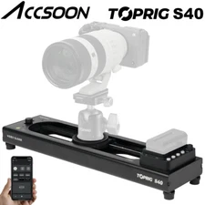 Accsoon TOPRIG S40 40cm Camera Motorized Video Slider Focusing Rail APP Control