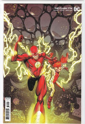 THE FLASH #774 (2016) JORGE CORONA CARDSTOCK VARIANT ~ UNREAD NM