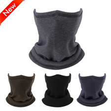 Winter Neck Warmers Fleece Face Mask Ski Thick Windproof Scarves for Men Women