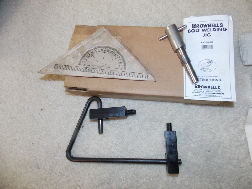 BUEHLER BOLT BENDING BLOCK & BROWNELL'S BOLT WELDING JIG eBay