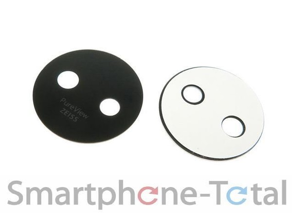 Nokia Lumia 830 Rear Back Camera Glass Lens + Adhesive, Black-image