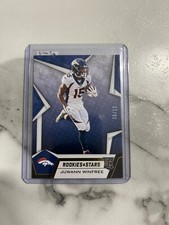 Juwann Winfree Rookies and Stars NFL Gold /10 Broncos