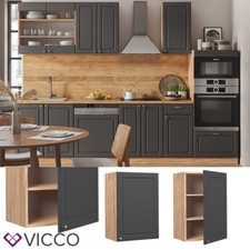 Credenza pensile credenza cucina modulare Fame-Line 50cm antracite cottage Vicco