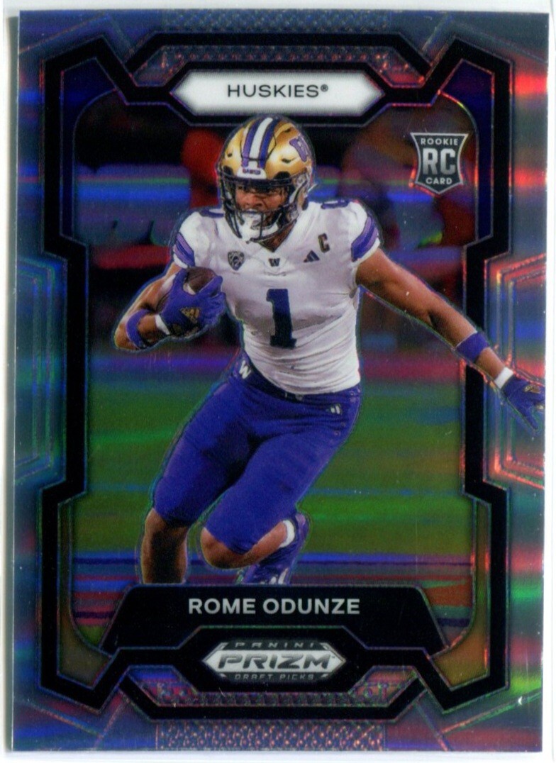 ROME ODUNZE 2024 Panini Prizm Draft Picks SILVER PRIZM RC #111