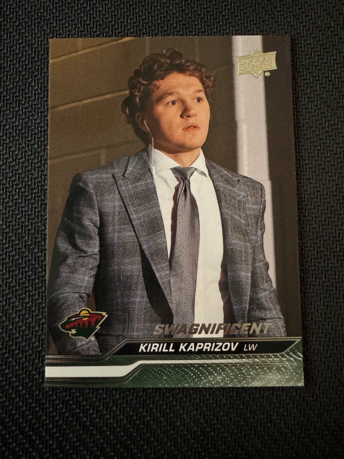 2023 Upper Deck- KIRILL KAPRIZOV - Swagnificent Photo Variation SSP - Minn Wild