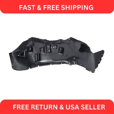 Front Left Inner Fender Liner Black For 2018 Ford Expedition FO1248185