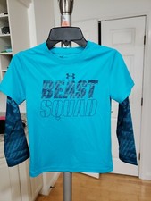 Under Armour Kid Boys' Long Sleeve Shirt Sz 5 New without Tags