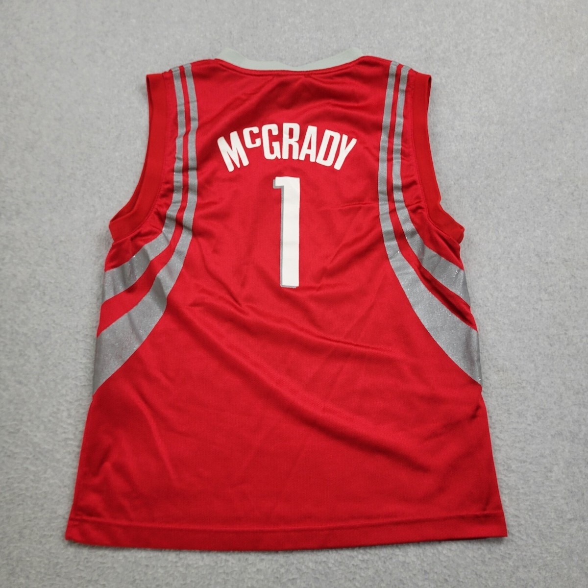 希少 Reebok ROCKETS Mc GRADY NBA #1 ユニフォーム Tracy McGrady Houston Rockets #1 Hardwood Classics Reebok