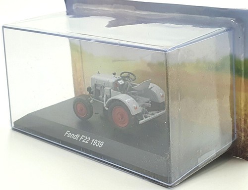 Hachette 1/43 Scale Model Tractor HL48 - 1939 Fendt F22 - Grey - Picture 2 of 5
