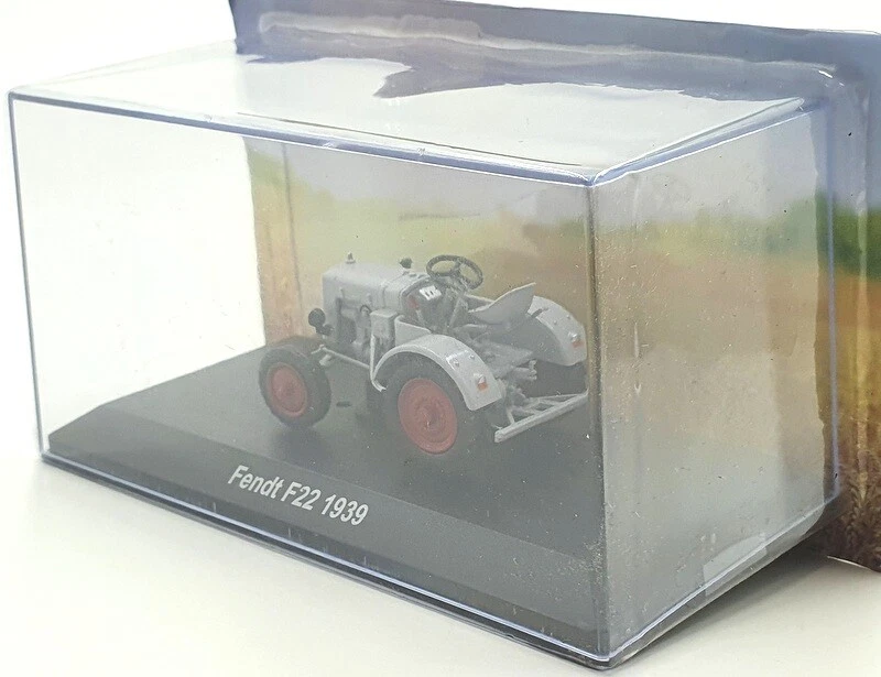 Hachette 1/43 Scale Model Tractor HL48 - 1939 Fendt F22 - Grey - Image 2 of 4