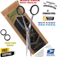 Professional  Barber Hair Cutting Scissors GERMAN Shears Size 6" BRAND NEW USA