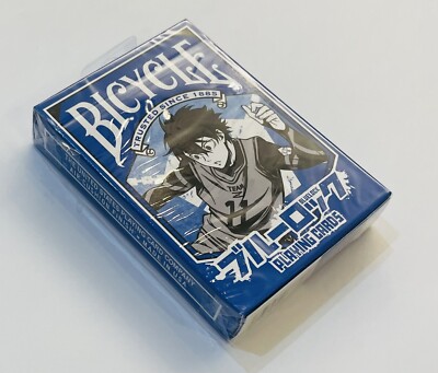 Bicycle Playing Cards BLUE LOCK , Made in 2024, New Sealed