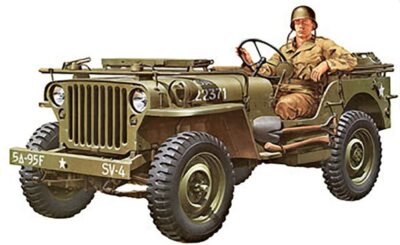 Tamiya 1/35 Military Miniature Series No.219 US Army U.S. Jeep