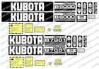KUBOTA B6100 B6000 B6001 B7000 B7100 B5000 COMPACT TRACTOR DECALS STICKER SET