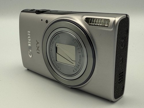 Canon IXY 640 PowerShot Elph 350 HS 20.2MP Camera Silver w/AC adapter -Excellent - Picture 3 of 15