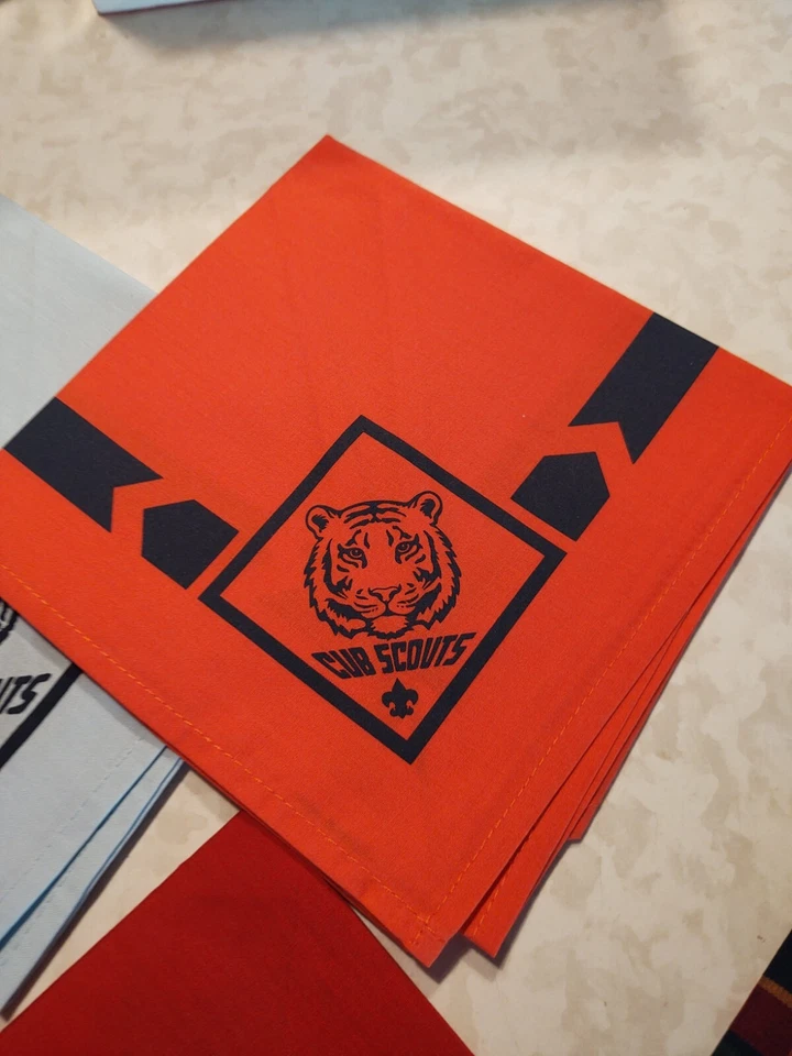 BSA Official Cub Scouts Neckerchief Lion Tiger Wolf Bear Webelo Ranks available - Image 3 of 4