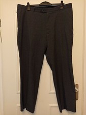 New Best Men's F&F® Smart Winter Trousers 42'' waist leg 29'' (S) in Grey.