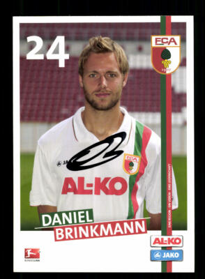 Daniel Brinkmann Autogrammkarte FC Augsburg 2011-12 Original Signiert