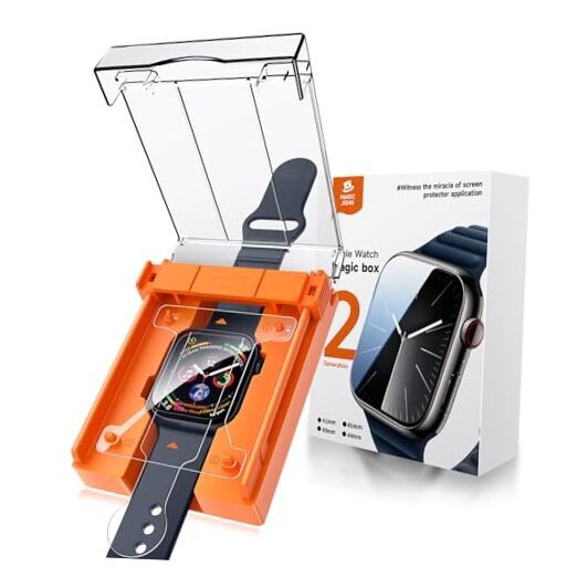 2 Pack for Apple Watch SE/6/5/4 Series 40mm Screen Protector, Ceramic 40MM