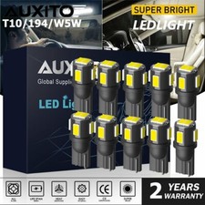 Auxito 10x T10 194 2825 Led Light Bulb 168 White Super Bright Canbus Error Free Auxito 10x T10 194 2825 Led Light Bulb 168 White Super Bright Canbus Error Free