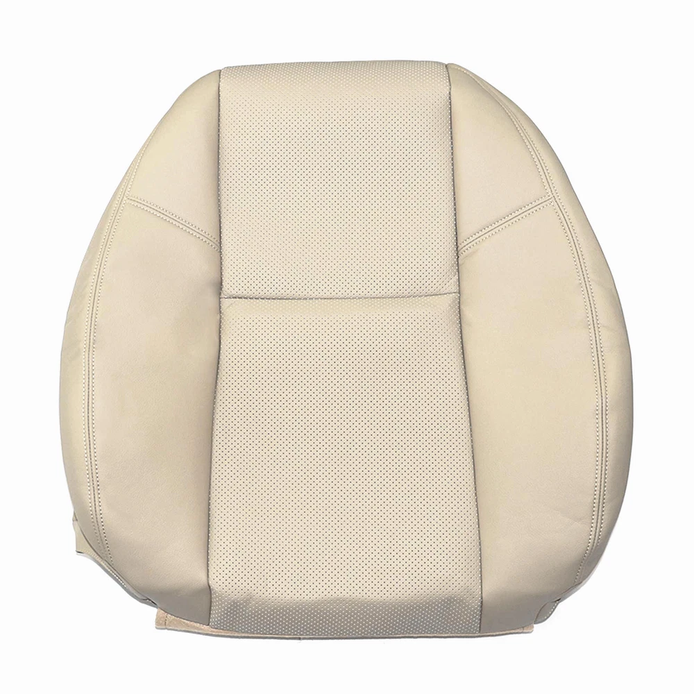 2009-2014 For Cadillac Escalade EXT Front Bottom Top AC Leather Seat Cover Tan