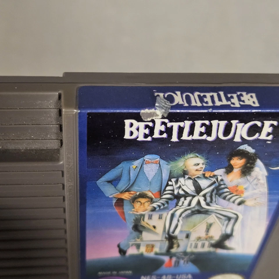 Sistema de entretenimiento Beetlejuice NES Nintendo 1991 probado y funcionando  Foto 4 de 4