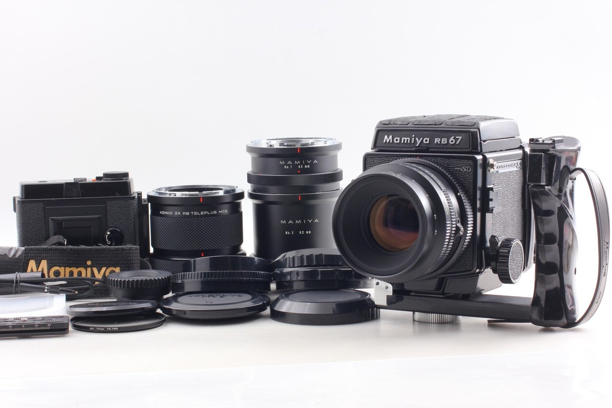 Lens MINT] Mamiya RB67 SD Pro Film Camera KL K/L 127mm f3.5 Lens