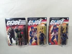 G.I. GI Joe Cobra Trooper & Cobra Officer Retro Card Hasbro Beach Head Hiya