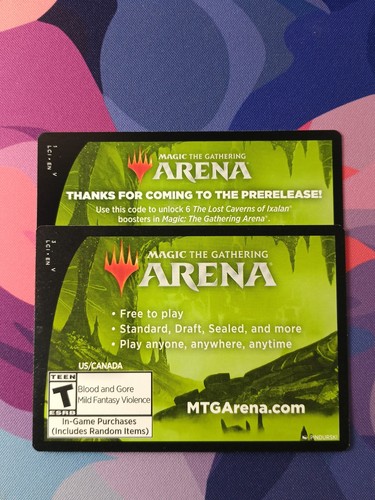 Arena Code for 6 Boosters - TESTED WORKING | Lost Caverns of Ixalan | NM | MTG
