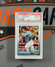 2015 Topps Update Baseball Salvador Perez All-Star #US173 PSA 10 Royals