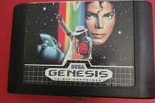 Sega Genesis 16-Bit Cartridge Michael Jackson's Moonwalker Video Game