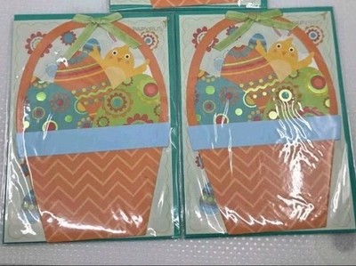 NEW SEALED LOT OF 2 PAPYRUS EASTER GREETING CARDS