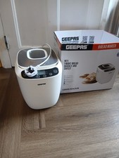 GEEPAS 550W Bread Maker Machine White (GBM63042UK) Boxed Tested Working