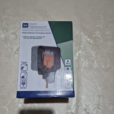 BG WP21 Storm Single Switched 13A Outdoor Weatherproof Socket