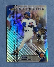 1999 Topps Finest REFRACTOR #261 Sammy Sosa (with Protector) HOF Chicago Cubs