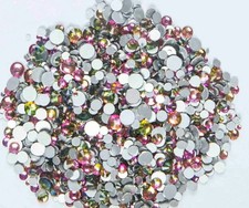 Nail Art Rhinestones 1440pcs Mix SS3-SS30 40 Colors FlatBack Non-Hotfix