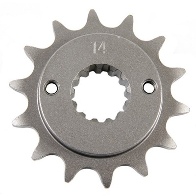 Factory Spec 14 Tooth Front Steel Sprocket 14T for Honda XR650R fits 2000-2007