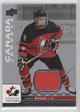 2017 Upper Deck Team Canada Juniors Canada Jerseys Josh Brook #46 1io