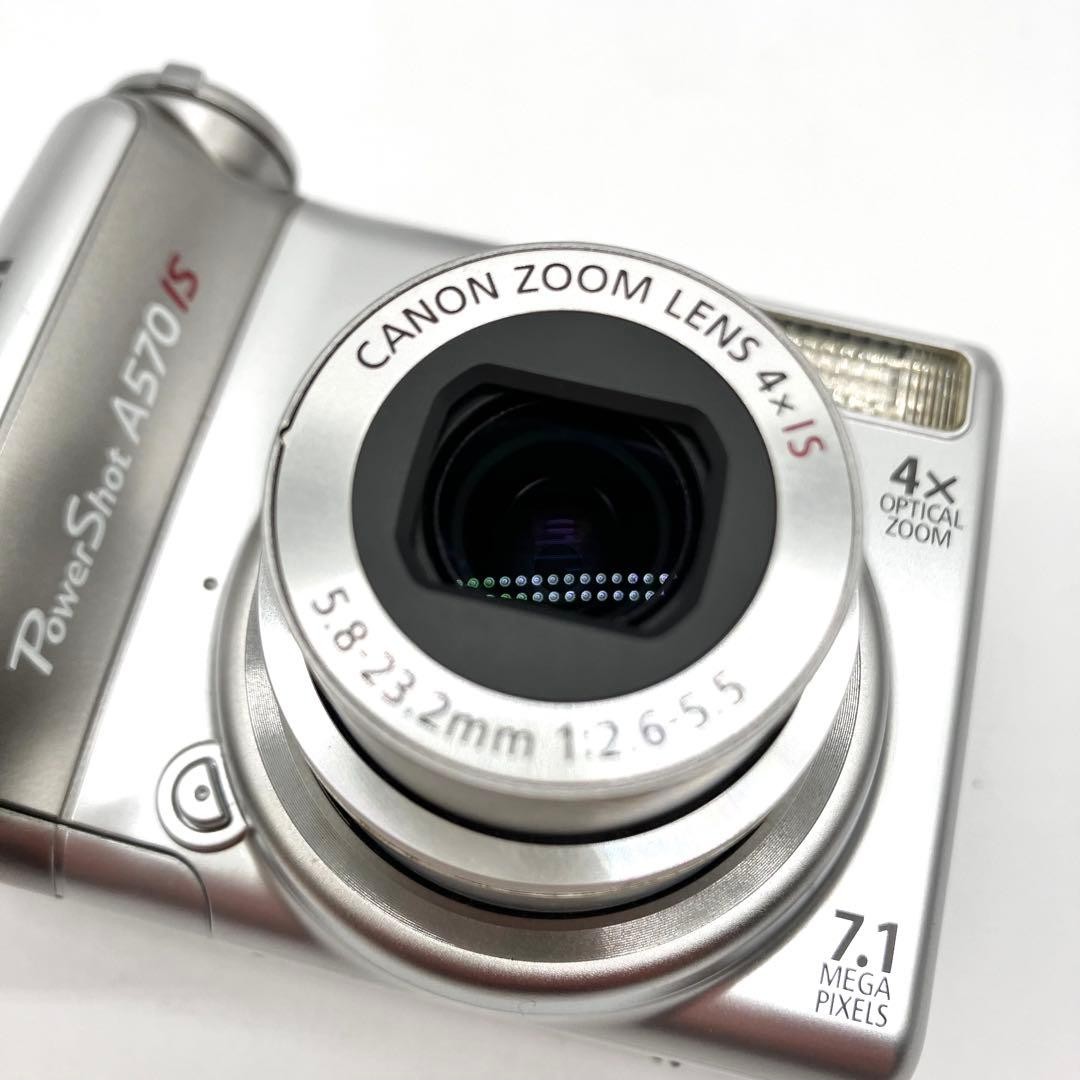 Canon PowerShot A570 IS Compact Digital Camera AA Battery Operated