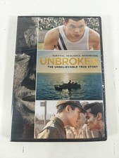 Unbroken DVD, 2014 Jack O'Connell, Miyavi, Domhnall Gleeson - New, Sealed 