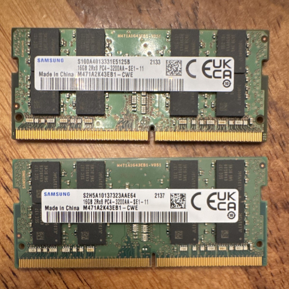 Samsung 16GB×2 32GB DDR4メモリー 【公式通販】