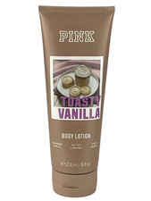 VICTORIA S SECRET PINK TOASTY VANILLA FRAGRANCE BODY LOTION CREAM 8 oz New