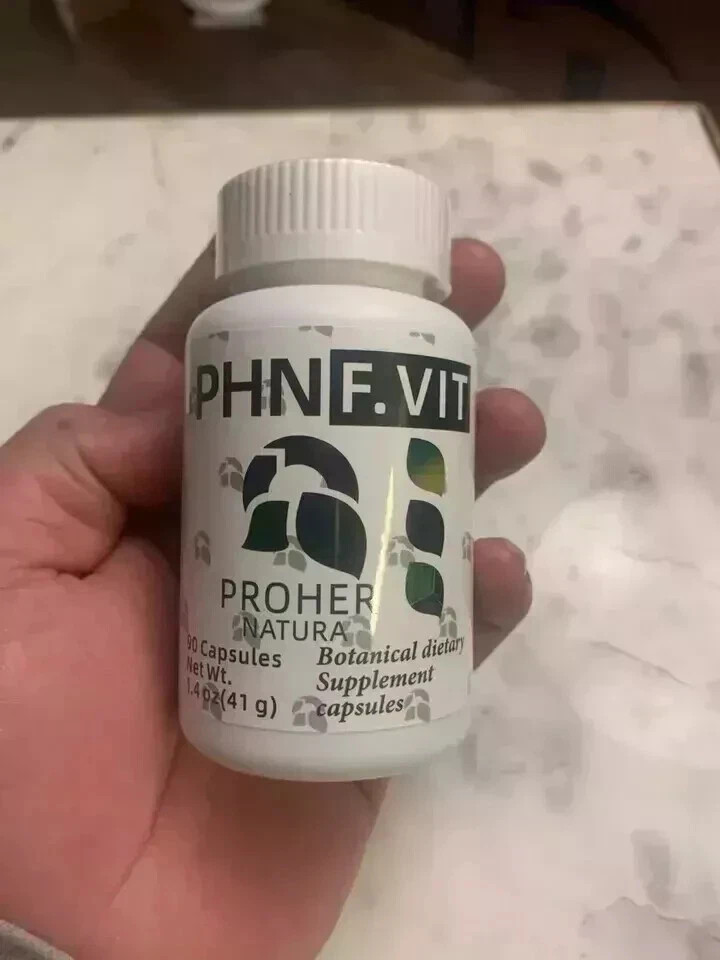 PROHER NATURA PHN Figura F VIT 100% NATURAL QUEMADOR DE GRASA 90 Cápsulas (Nuevo)