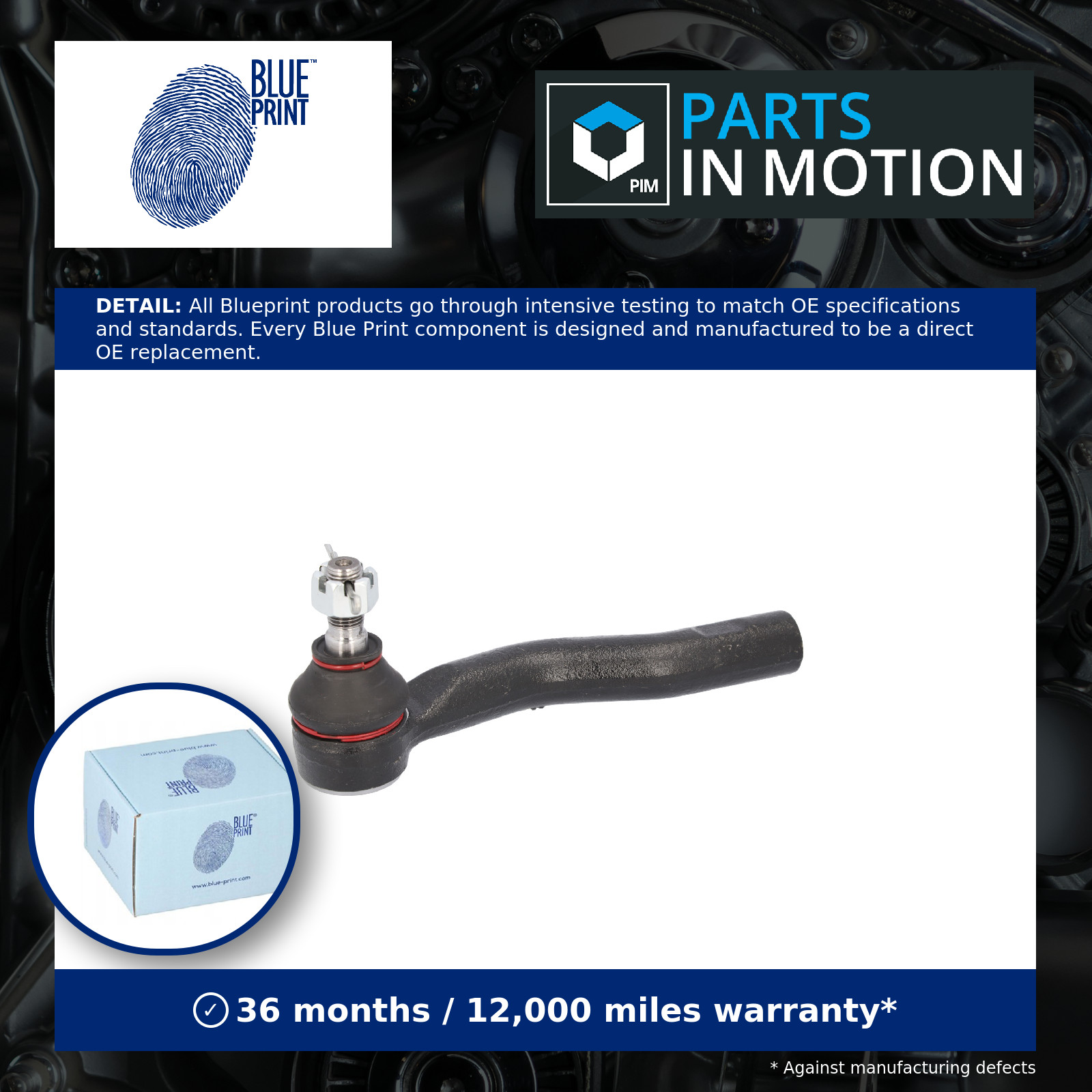 Tie / Track Rod End fits TOYOTA YARIS GXPA16 1.6 Right 2020 on G16E-GTS Joint