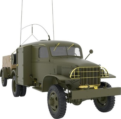Miniart MIN35418 Scale Model kit, Molded Color