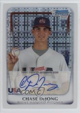 2011 Bowman Chrome X-Fractor 229/299 Chase De Jong DeJong #18U-6 Auto qh5