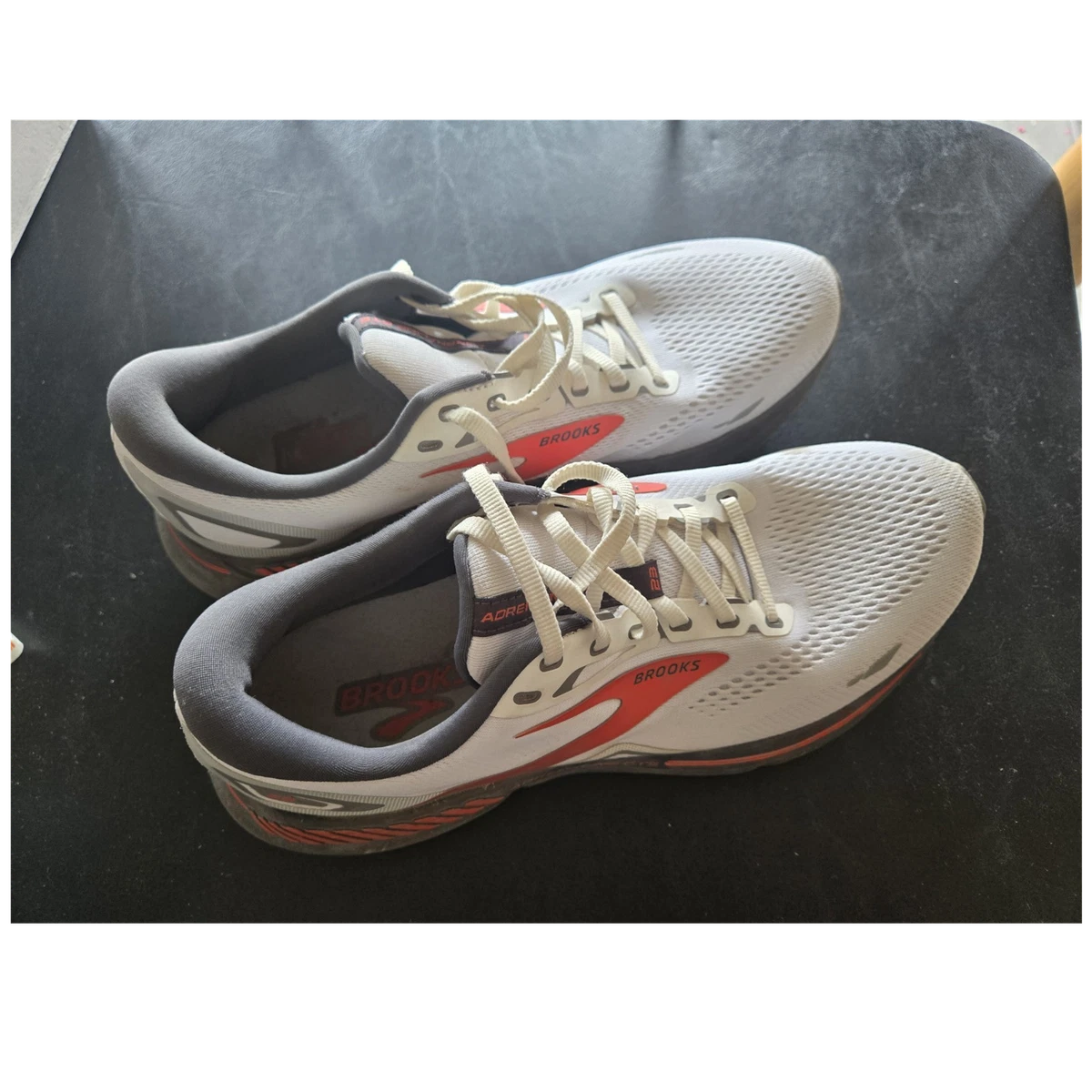 Brooks Adrenaline GTS 23 White Red Black for sale | eBay display picture 1